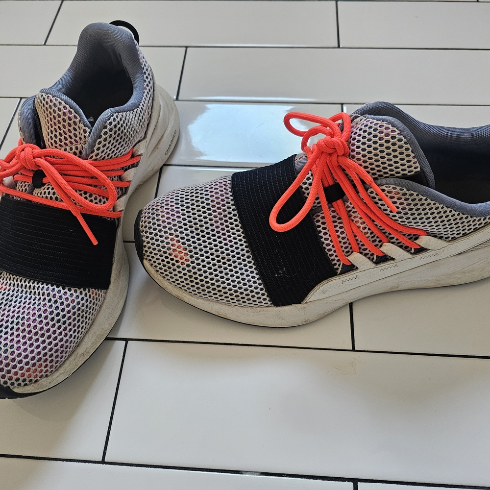 Under Armour Kids Sneakers with Red and Black Accents